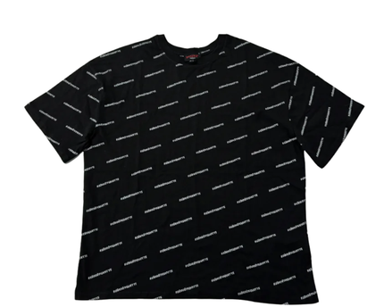 Don't Call Me Jennyfer Black Graphic All-Over Print T-Shirt W/Tags