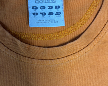 Adidas Orange Essential Sleeveless Tank Top