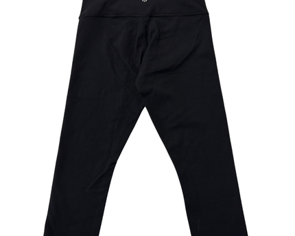 Lululemon Black Low-Rise Cropped Activewear Leggings