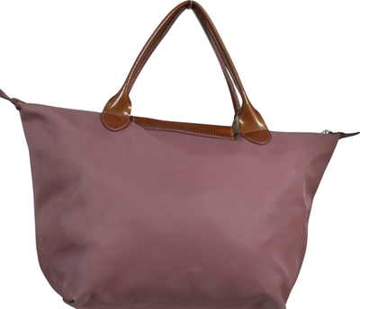 Longchamp Pink Le Pliage Nylon Tote Bag
