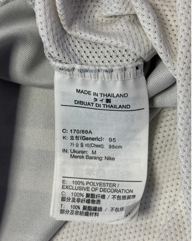 Nike Grey/White Graphic Print Performance Sports T-Shirt