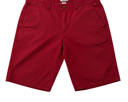 Hilfiger Denim Red Men's Casual Chino Shorts