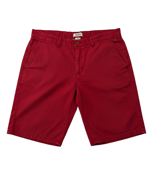 Hilfiger Denim Red Men's Casual Chino Shorts