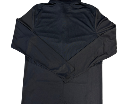 Under Armour Black Fitted Quarter-Zip Long Sleeve Performance Sports Top