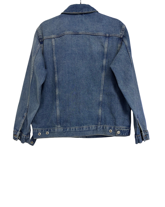 Topshop Moto Blue Denim Jacket