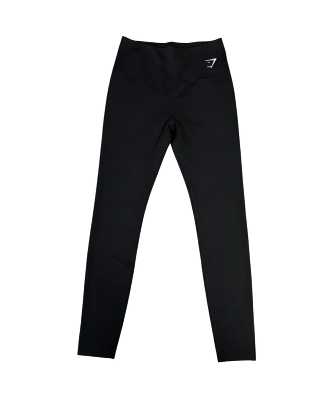 Gymshark Black High-Rise Performance Leggings