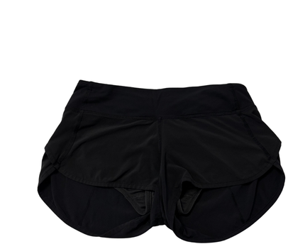 Lululemon Black Speed Up Low-Rise Lined Running Shorts