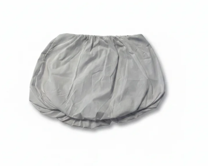 Grimelange White Cotton Puff Bubble Skirt
