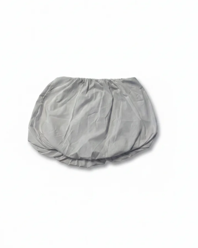 Grimelange White Cotton Puff Bubble Skirt