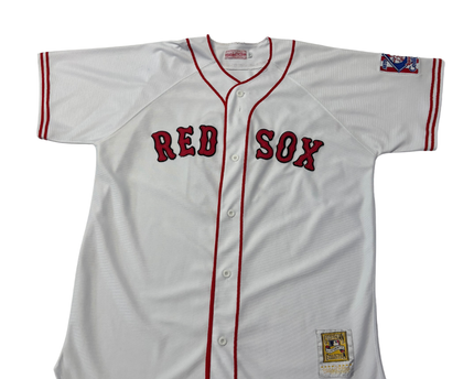 Mitchell & Ness White 1939 Ted Williams Boston Red Sox Jersey