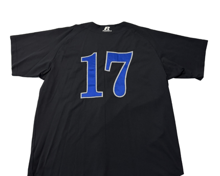 Russell Athletic Black MCC 17 Baseball Jersey