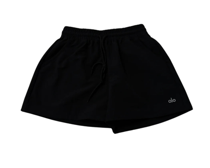 Alo Black Athletic Drawstring Shorts