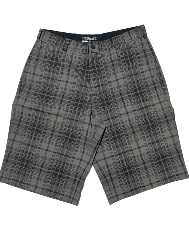 Nike Golf Grey Plaid Shorts