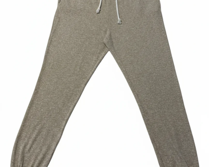 ASOS DESIGN Beige Marl Knit Drawstring Jogger Pants