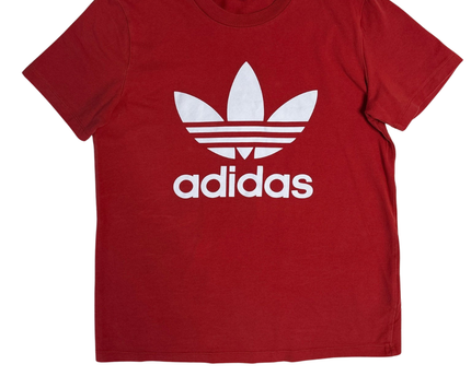 Adidas Red Trefoil T-Shirt