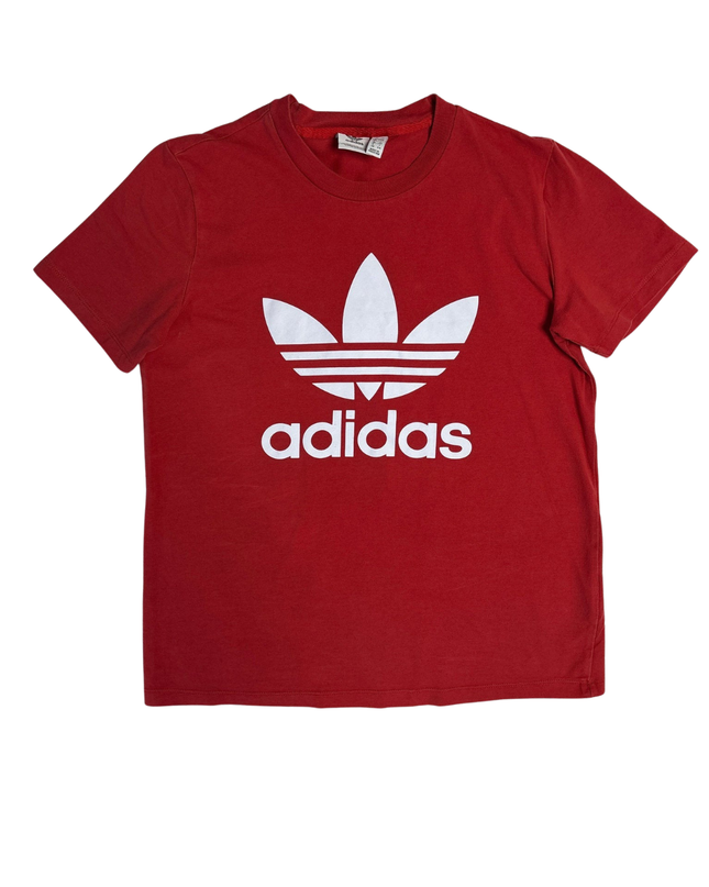 Adidas Red Trefoil T-Shirt