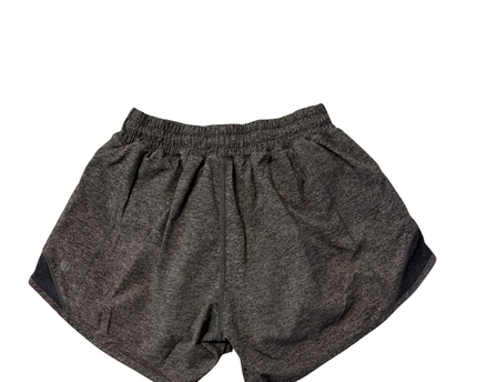 Lululemon Grey High-Rise Athletic Sports Shorts