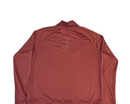 Nike Maroon Quarter-Zip Sports Upper Pullover