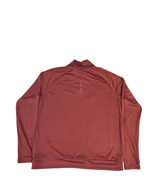 Nike Maroon Quarter-Zip Sports Upper Pullover