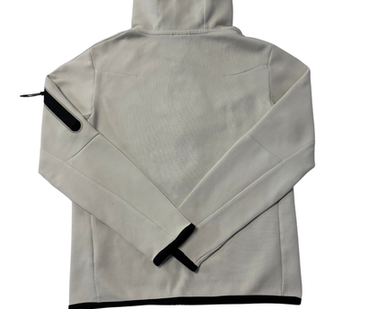 Nike Tech Fleece Beige Full-Zip Hoodie