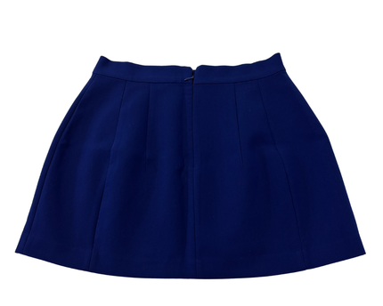 Zara Royal Blue Mini A-Line Skirt