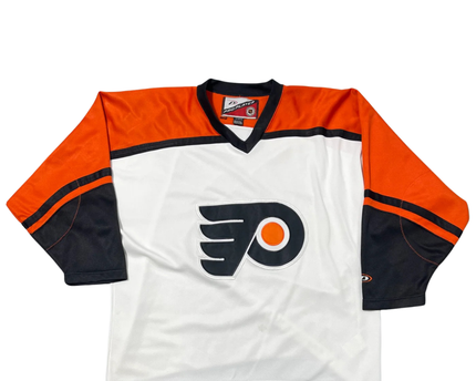 Pro Player Philadelphia Flyers NHL White Vintage Hockey Jersey