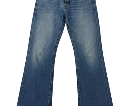 Levi's 512 Blue Slim Tapered Button Fly Jeans