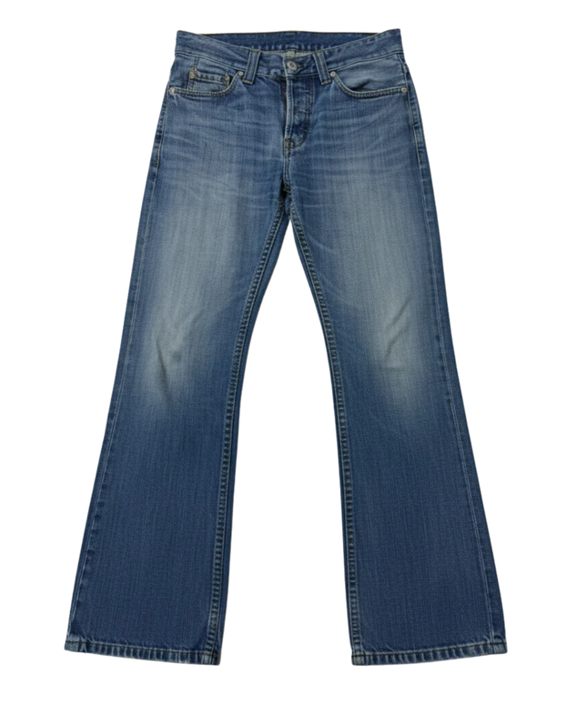 Levi's 512 Blue Slim Tapered Button Fly Jeans