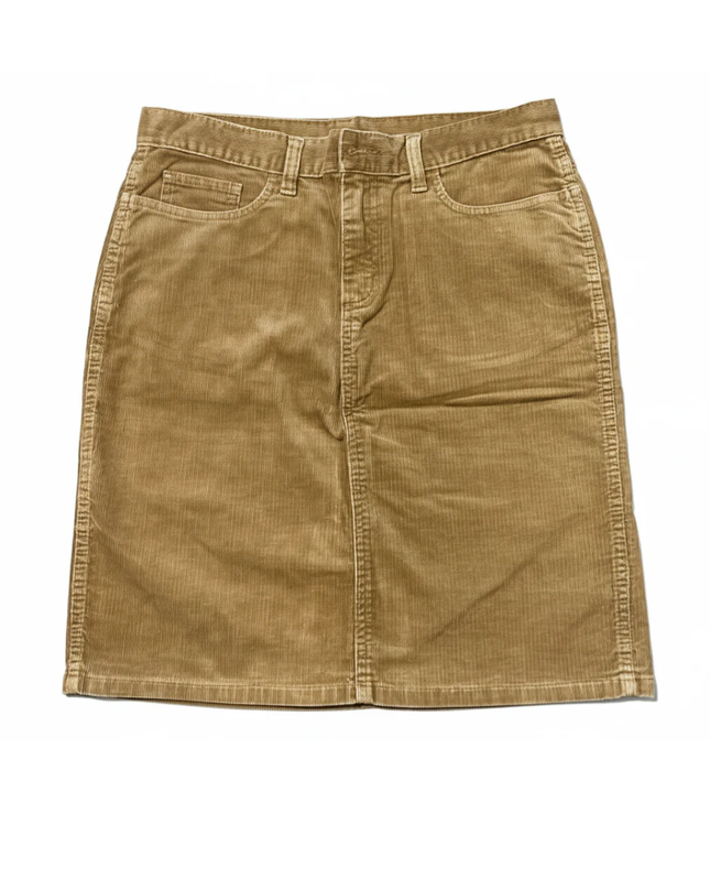 Carhartt Tan Corduroy Utility Skirt