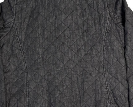 Jeans Co. Ralph Lauren Grey Quilted Denim Jacket