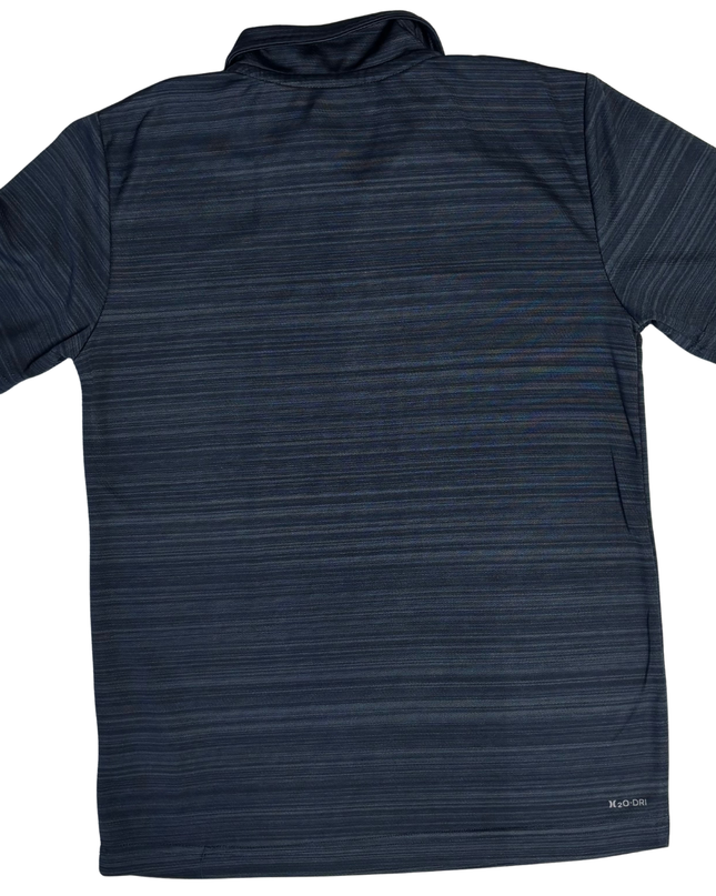 Hurley Navy Blue Textured Performance Polo Shirt