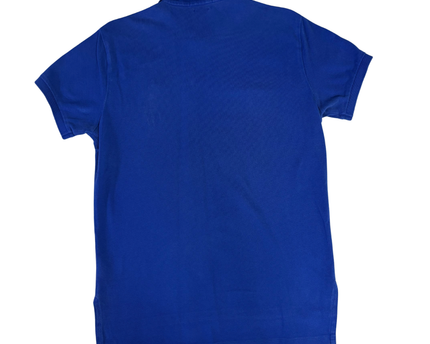 Polo Ralph Lauren Blue Big Pony Custom Fit Polo Shirt