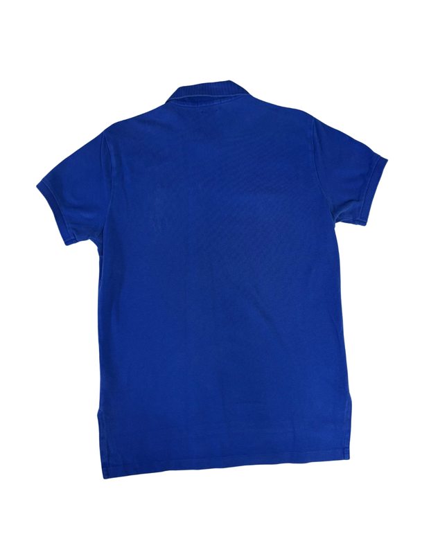 Polo Ralph Lauren Blue Big Pony Custom Fit Polo Shirt