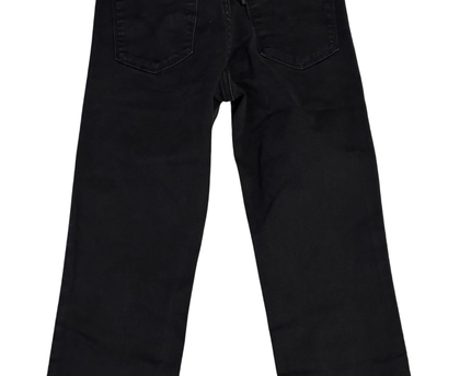 Levi's 724 Black High Rise Straight Leg Jeans