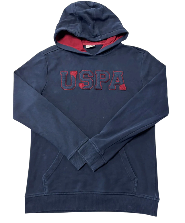 U.S. Polo Assn. Navy Blue USPA Logo Hoodie
