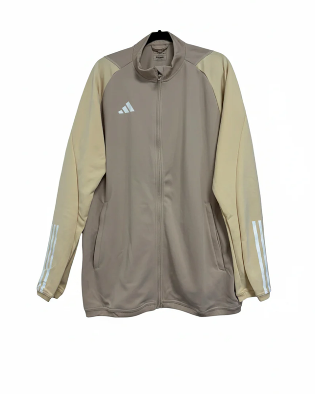 Adidas Beige Two-Tone Tiro 23 Training Track Jacket W/Tags