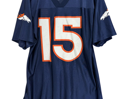 NFL Navy Blue Denver Broncos Tim Tebow #15 Football Jersey