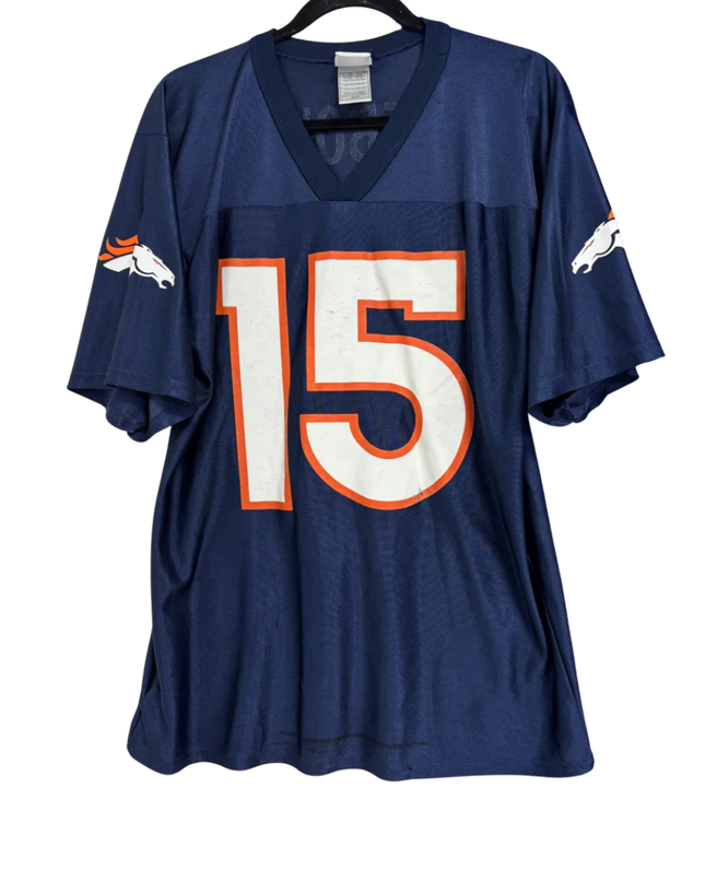 NFL Navy Blue Denver Broncos Tim Tebow #15 Football Jersey