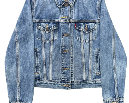 Levi's Premium Blue Denim Trucker Jacket
