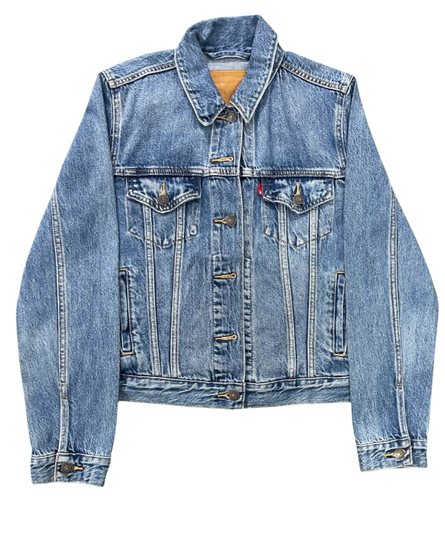 Levi's Premium Blue Denim Trucker Jacket