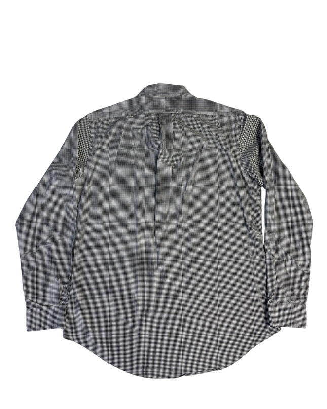 Ralph Lauren Black/White Gingham Custom Fit Shirt
