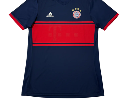 Adidas Blue FC Bayern München Short Sleeve Football Jersey