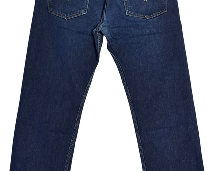Levi's Dark Blue Straight Leg Denim Jeans
