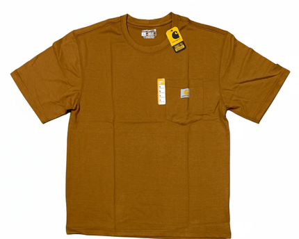 Carhartt Brown Loose Fit Pocket T-Shirt W/Tags