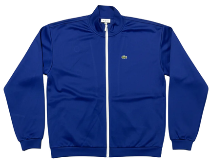 Lacoste Royal Blue Zip-Up Track Jacket