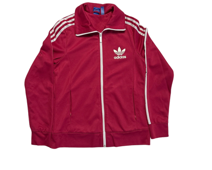 Adidas Red Trefoil Track Jacket