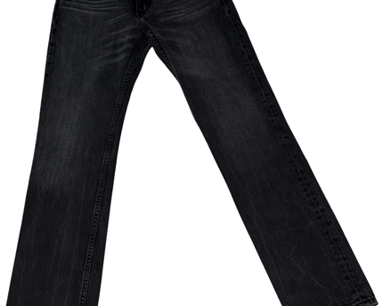 Levi's Black Faded Straight Leg Jeans