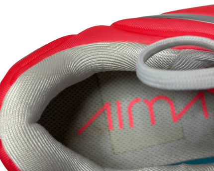 Nike Air Max 720 Teal and Red Sneakers