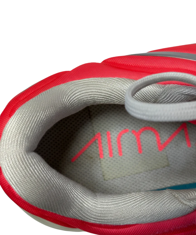 Nike Air Max 720 Teal and Red Sneakers