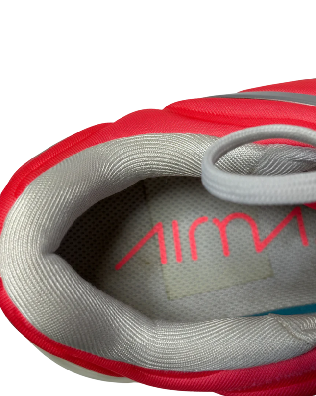 Nike Air Max 720 Teal and Red Sneakers